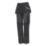 Site Kilani Womens Stretch Trousers Black / Grey Size 14 28" L