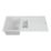 Carysil GD150-WH 1.5 Bowl Granite Composite Kitchen Sink White Reversible 1000mm x 500mm