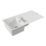Carysil GD150-WH 1.5 Bowl Granite Composite Kitchen Sink White Reversible 1000mm x 500mm