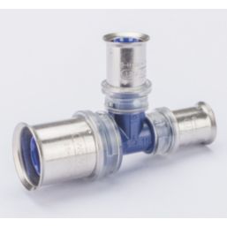 Wavin Tigris K5 Multi-Layer Composite Press-Fit Reducing Tees 25mm x 16mm x 16mm 10 Pack