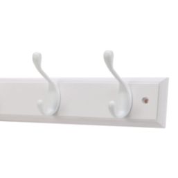 Essentials 6-Hook Rail White 685mm x 95mm