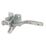 GateMate Gate Catch Silver 123mm