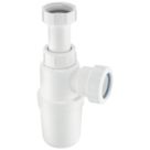 McAlpine AA10 Adjustable Inlet Bottle Trap White 32mm