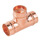 Midbrass  Copper Solder Ring Equal Tee 1/2" 2 Pack