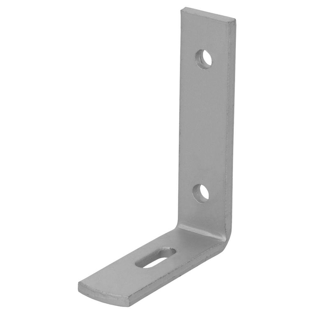 Magnodur Adjustable Angle Bracket Matt Steel 60 X 80 X 20mm 10 Pack 