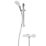 Triton Velino Rear-Fed Exposed Chrome Thermostatic Mixer Shower