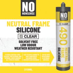 No Nonsense 490 Frame Sealant Clear 310ml
