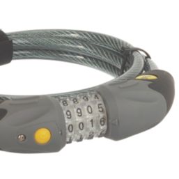 Yale Hardened Alloy Steel Standard Security Combination Cable Lock 1800mm x 10mm