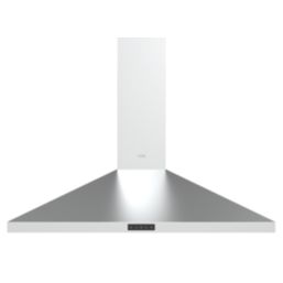 Cooke & Lewis CLCH90LKSS Chimney Hood Silver 898mm