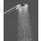 Hansgrohe Ecostat Crometta Combi HP Rear-Fed Exposed Chrome Thermostatic Mixer Shower