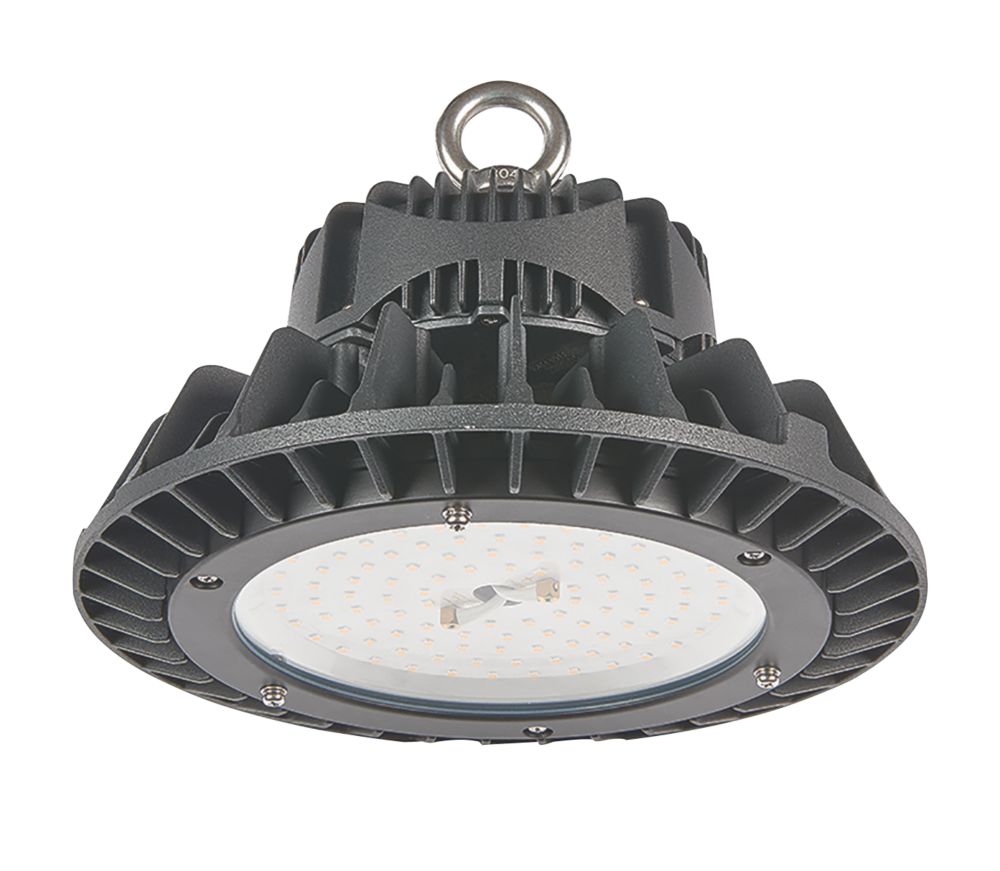 Collingwood Springbok LED High Bay Light Black 100W 15,000lm Screwfix