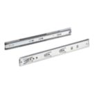 Essentials Steel Soft-Close Ball Bearing Drawer Runners 450mm 2 Pack