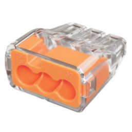 Ideal  32A 3-Way Push-Wire Connectors 100 Pack