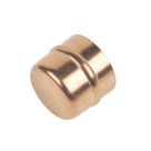 Flomasta  Copper Solder Ring Stop Ends 22mm 2 Pack