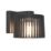 Lutec Shyne Outdoor Wall Light Black