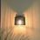 Lutec Shyne Outdoor Wall Light Black