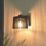 Lutec Shyne Outdoor Wall Light Black