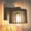 Lutec Shyne Outdoor Wall Light Black