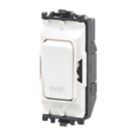 MK Grid Plus 20A Grid DP Oven Switch White  with Colour-Matched Inserts
