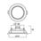 Sylvania Sylspot Neos Adjustable  LED Downlights White 4.8W 420lm 3 Pack
