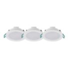 Sylvania Sylspot Neos Adjustable  LED Downlights White 4.8W 420lm 3 Pack