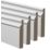 Essentials Primed MDF Ogee Skirting Board 2400mm x 119mm x 18mm 4 Pack