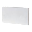 British General 900 Series 2-Gang Blanking Plate White
