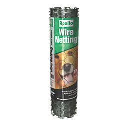Apollo 25mm PVC-Coated Wire Netting 1m x 10m