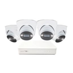 Swann SWNVK-8ADVX5MP4D-EU 1TB HDD 8-Channel 4K NVR CCTV Kit & 4 x 5MP Indoor & Outdoor Cameras