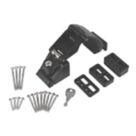 Jackloc The Titan Window Restrictor Black 100mm