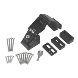 Jackloc The Titan Window Restrictor Black 100mm