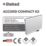 Stelrad 600mm x 500mm 2853BTU White Type 22 Convector Radiator