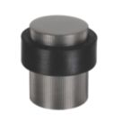 Eclipse Round Linear Floor Door Stop 30 x 40mm Dark Bronze
