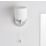 Saxby Hades Bathroom Wall Light Chrome/White