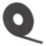 Essentials S2-B10 PVC Foam Draught Seal Black 10m
