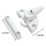 Smith & Locke Sash Window Fastener Polished Brass 80mm x 58mm
