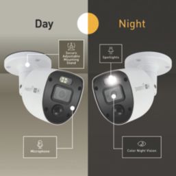 Swann SWNVK-8ADVX5MP4B-EU 1TB HDDGB 8-Channel 4K NVR CCTV Kit & 4 x 5MP Indoor & Outdoor Cameras