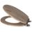 Croydex Corella Soft-Close with Quick-Release Flex-Fix Toilet Seat Moulded Wood Grey Oak