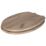 Croydex Corella Soft-Close with Quick-Release Flex-Fix Toilet Seat Moulded Wood Grey Oak