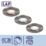 LAP Ubertas Fixed  LED Downlights Brushed Nickel 4W 420lm 10 Pack