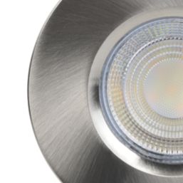 LAP Ubertas Fixed  LED Downlights Brushed Nickel 4W 420lm 10 Pack