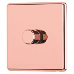 Arlec  1-Gang 2-Way LED Dimmer Switch  Rose Gold