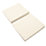 Beige Rectangular Self-Adhesive Felt Pads 200mm x 170mm 10 Pack