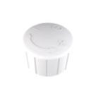 Drayton 35mm White Radiator Valve Cap 5 Pack