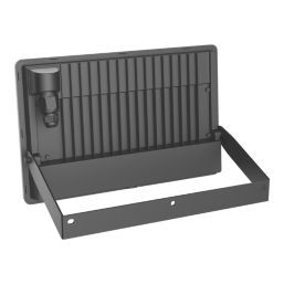 LAP Weyburn Outdoor LED Floodlight With PIR Sensor Black 150W 22,500lm