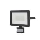 LAP Weyburn Outdoor LED Floodlight With PIR Sensor Black 150W 22,500lm