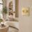 LAP  2-Gang 2-Way LED Dimmer Switch  Satin Brass with Black Inserts