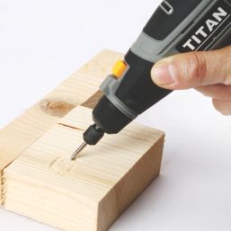 Titan TTG953MLT 12V 1 x 1.5Ah Li-Ion   Cordless Multi-Tool & Accessories 16 Piece Set