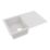 Swirl Erzen 1 Bowl  White Composite Sink 800mm x 500mm