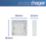 Hager Solysta WMPB1/20 1-Gang Surface Pattress  Back Box 20mm